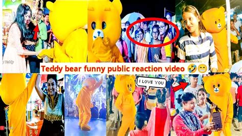 Teddy Prank In Public Place Nazirpur Mela Teddy 2022 Teddy Propose Girls 2022 Top Teddy