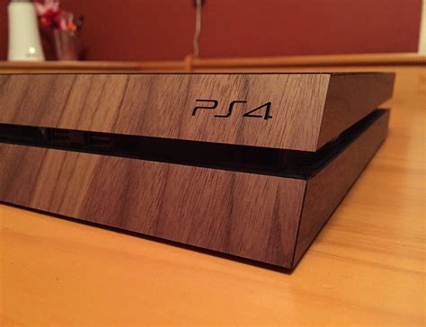 Real Wood Cover For Ps4 By Toast Gadget Flow