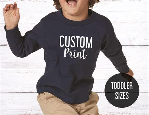 Custom Toddler Shirt Toddler T Shirt T Shirts With Sayings Etsy