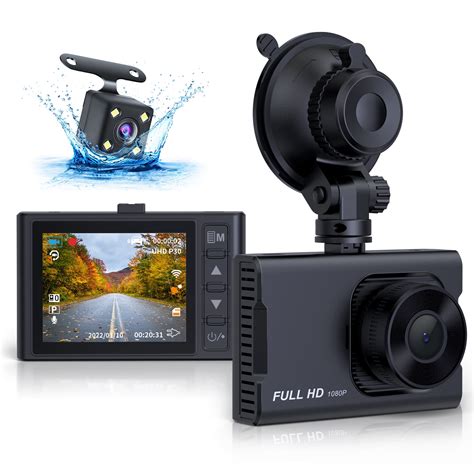 Nexpow Dash Cam Front And Rear 1080p Full Hd Dash Camera Dashcam With