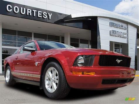 2009 Dark Candy Apple Red Ford Mustang V6 Coupe 94054006 Photo 12