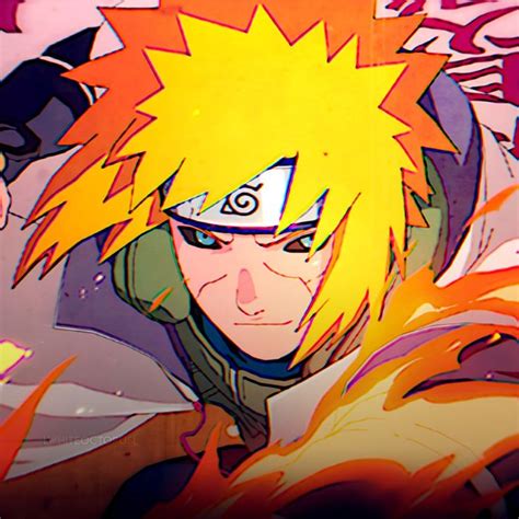 Minato Icon Naruto Mangá Colorido Naruto Mangá Anime