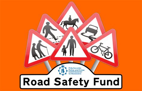 Driving school, hands on the wheel with road signs, logo design. PCC's new road safety fund opens for applications - Office ...