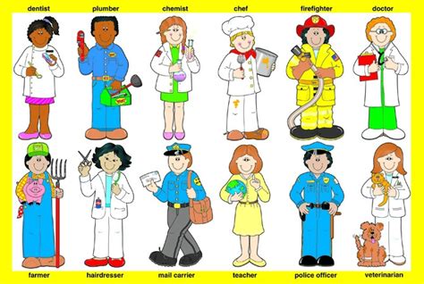 14 Community Helpers Clipart Preview Community Helpers Hdclipartall