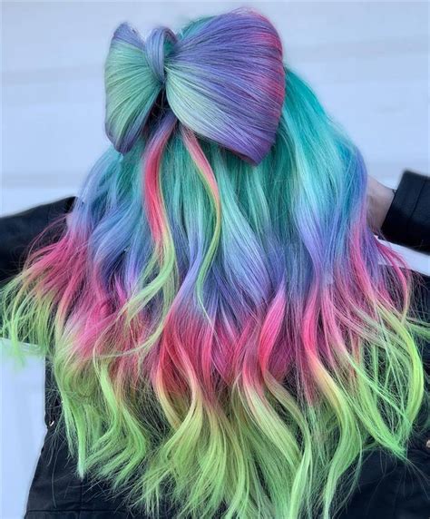 20 stylish rainbow hair styles you need to have women fashion lifestyle blog