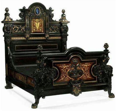 Drapes and rich upholstery and bedding are also a great part of gothic decorating style. Gothic Bed Frame - Gothic Bed Frame With Images in 2020 ...