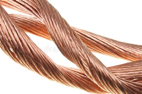 Copper Wires Stock Photo Image Of Color Construction 28483454