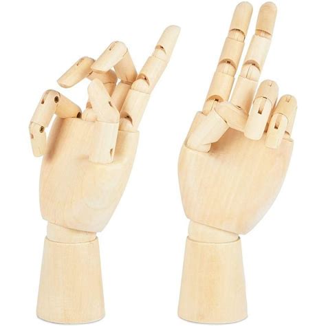 Bright Creations Posable Hand Model For Art Left And Right Mannequin