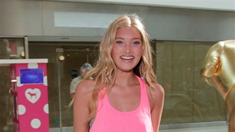 Sexy Elsa Hosk Shows Up To A Vs Store