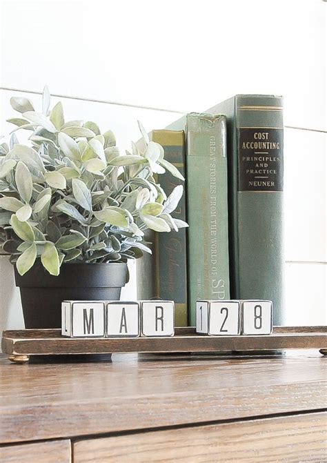Did you scroll all this way to get facts about dollar tree calendar? How to Make a Wood Block Calendar From Dollar Tree Blocks ...