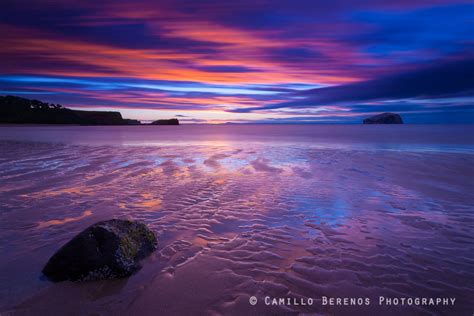 Sunset On Seacliff Beach Camillo Berenos Landscape Photography