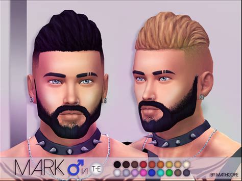 New Meshes Found In Tsr Category Sims 4 Male Hairstyles In 2022
