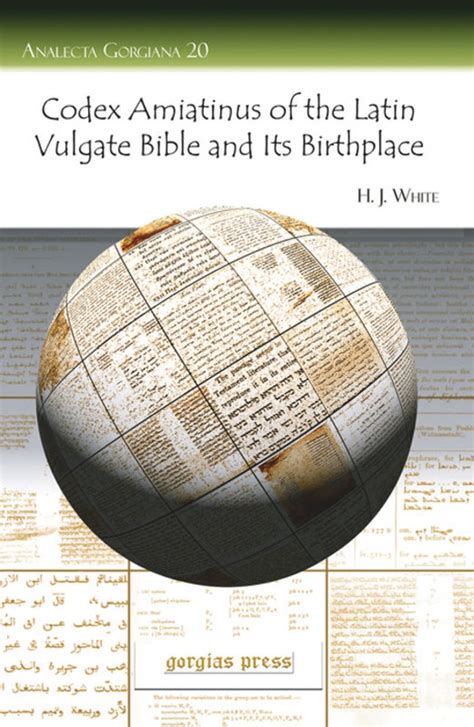 Codex Amiatinus Of The Latin Vulgate Bible And Its Birthplace