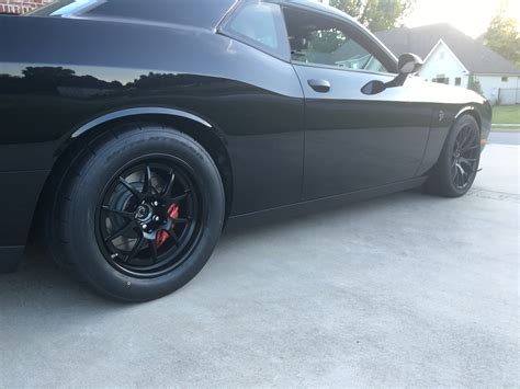 Any Pics With Bigger Tires Srt Hellcat Forum