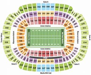 M T Bank Stadium Seating Chart Maps Baltimore
