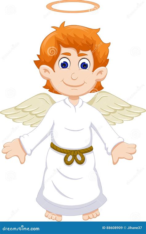 Cute Angel Cartoon Flying Stock Illustration Illustration Of Fairy