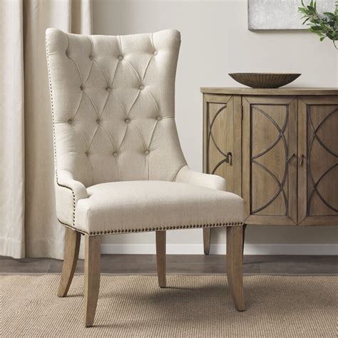 Shop wayfair for all the best arm wood accent chairs. Alcott Hill® Garnica Tufted Upholstered Wingback Arm Chair ...
