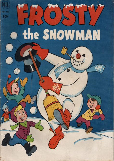 Comic Book Christmas Covers Frosty The Snowman J M Wetherington Sr