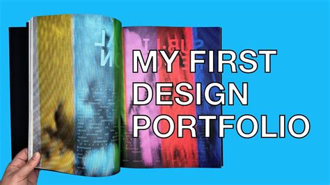 My Senior Graphic Design Portfolio From Art School Youtube