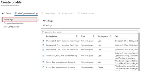 Use Admx Templates On Windows 1011 Devices In Microsoft Intune