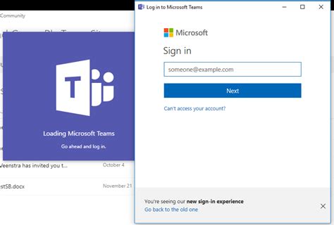 Microsoft Teams Log In Log Out And Log Out Again