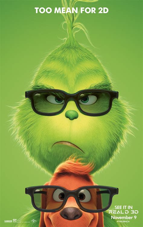 Dr Seuss The Grinch 2018 Poster How The Grinch Stole Christmas