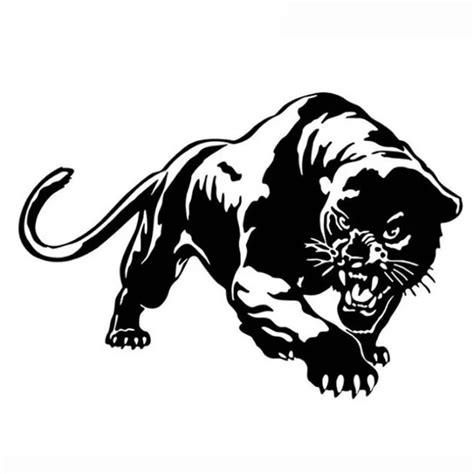 New Auto Car Styling 3d Panther Sticker Decal Emblem Badge For