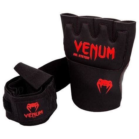 Venum Kontact Gel Wrap Adult Hand Wraps Blackred Fight Outlet