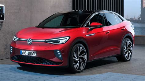 Preview Volkswagen Id5 Spices Up The Id4 With Coupe Like Profile