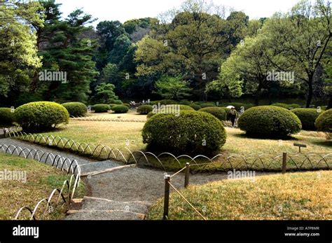 Japan Royal Tokyo Meiji Shrine And Inner Garden Stock Photo Alamy