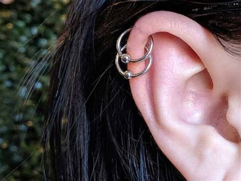 Double Helix Piercing 50 Ideas And Complete Guide Rightpiercing