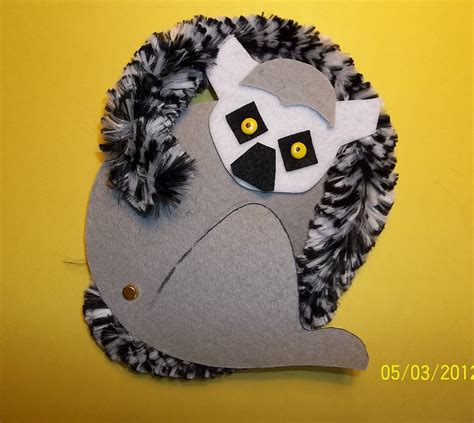 L Is For Lemur Craft Kit Rainforest Crafts Animal Crafts For Kids