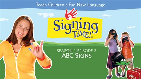 Jp Signing Time Season 1 Episode 5 Abc Signsを観る Prime Video