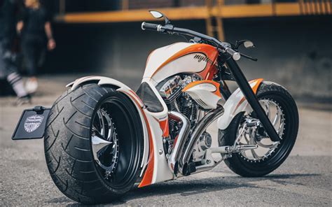 Download Wallpapers Thunderbike Mystery Custom Motorcycles Tuning