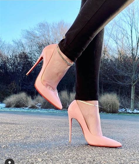 Beautiful Heels And Love The Ankle Bracelet Hot High Heels Stiletto Heels Shoes Heels Perfect