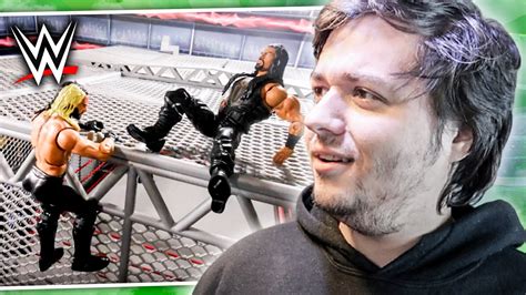 Wwe Action Figures Have The Best Hell In A Cell Match Ever Youtube