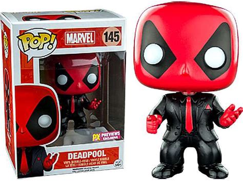 Funko Marvel Universe Pop Marvel Deadpool Exclusive Vinyl Bobble Head