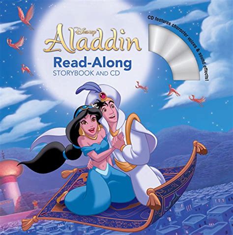 Reading together and reading aloud, favorite feline, staying cool and learning to roll with life's surprises topics and themes: Aladdin Read-Along Book Review - LaughingPlace.com