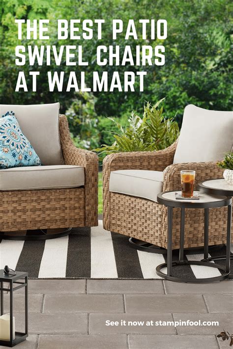 These ten patio sets are the best your money can buy. The Number One Selling Best Affordable Patio Swivel Chairs