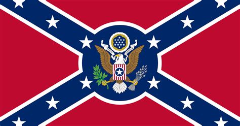 Confederate States Of America Redesigned Rvexillology
