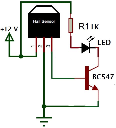 Hall Effect Sensor A3144 Magnetic Switch Basics Working And Explanation