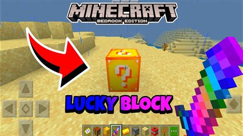Saiu Addonsmod De Lucky Block Pro Minecraft Pe Rainbow Lucky Block