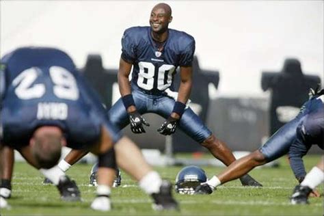 Seahawks Jerry Rice Stretches With His New Team During Practice