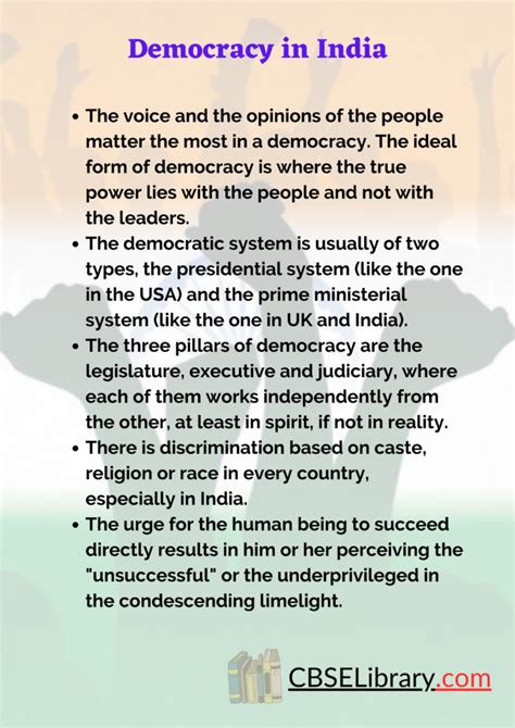 Essay On Democracy In India Democracy In India Essay For Students And