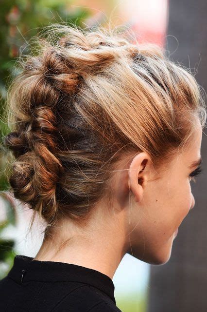 Low braiding trick can help your messy bun appear great on short thin hair. 35 Chic & Messy Updo Hairstyles For Luxuriously Long Hair