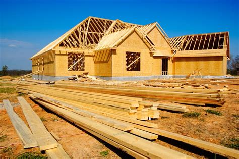 New House Under Construction Stock Image Image Of Saws Building 2322663