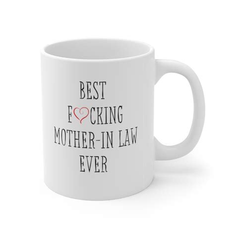Best Fucking Mother In Law Personalized In Law Mug T Ideas Etsy