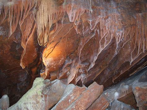 Bacon Formation In The Shenandoah Caverns Outside Of Mt Jackson Va