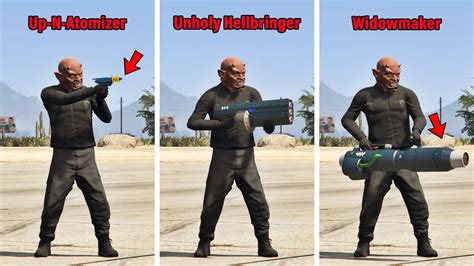 Gta 5 Online Up N Atomizer Unholy Hellbringer And Widowmaker