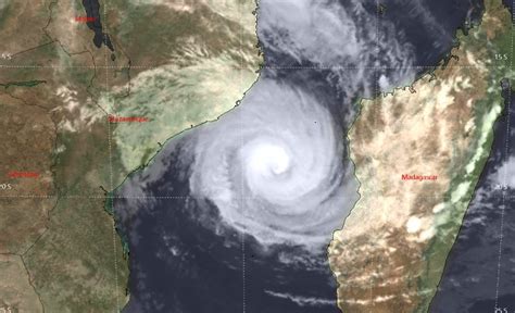 Tropical Cyclone Idai Storm To Slam Africa Bringing 100 Mph Winds And